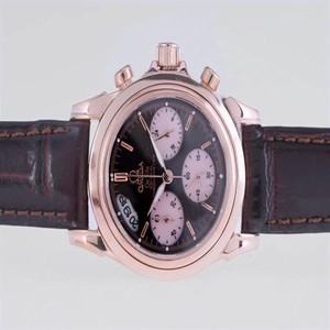 Omega De Ville CO-Axial Chronoscope 4850.50.31 Purple Crocodile Leather Strap 31mm Midsize Watch
