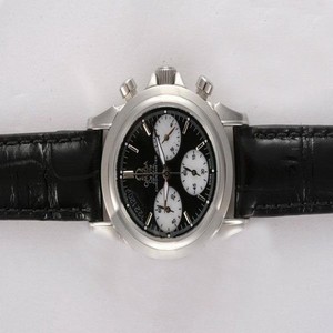 Omega De Ville CO-Axial Chronoscope 4850.50.31 Quartz Chronograph Midsize Round Watch