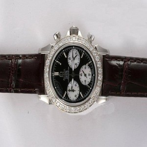 Omega De Ville CO-Axial Chronoscope 4850.50.31 Stainless Steel Case Round Black Dial Watch