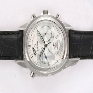 Omega De Ville Co-Axial Rattrapante 4848.40.31 Midsize Round Automatic Watch