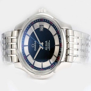 Omega De Ville Hour Vision 431.30.41.22.02.001 Stainless Steel Case Round Watch
