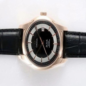 Omega De Ville Hour Vision 431.33.41.21.01.001 Black Dial Automatic Round Watch