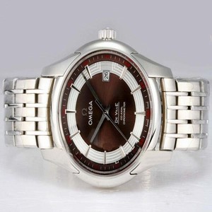 Omega De Ville Hour Vision 431.60.41.21.13.001 Stainless Steel Case Round Midsize Watch