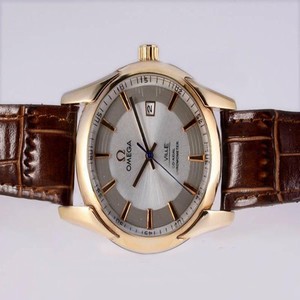 Omega De Ville Hour Vision 431.63.41.21.02.001 Round Grey Dial Watch