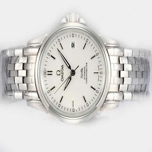 Omega De Ville Prestige Automatic 4574.31.00 White Dial Automatic 38mm Watch