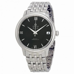 Omega De Ville Prestige Automatic Black Dial Stainless Steel Ladies Watch 42410332001001