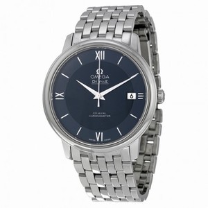 Omega De Ville Prestige Blue Dial Stainless Steel Men's Watch 424.10.37.20.03.001