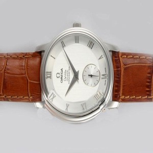 Omega De Ville Prestige Small Seconds 4813.30.01 Midsize Manual Winding 38mm Watch