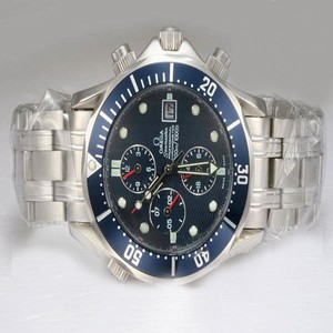 Omega Seamaster 300 M Chrono Diver 2225.80.00 42mm Blue Dial Automatic Watch
