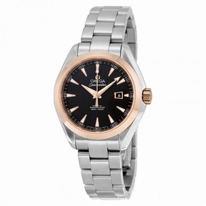 Omega Seamaster Aqua Terra Automatic Black Dial Stainless Steel Ladies Watch 231.20.34.20.01.003