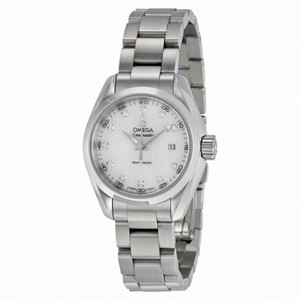 Omega Seamaster Aqua Terra Diamond Mother of Pearl Dial Ladies Watch 231.10.30.60.55.001