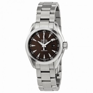 Omega Seamaster Aqua Terra Teak Grey Dial Stainless Steel Watch 23110306006001