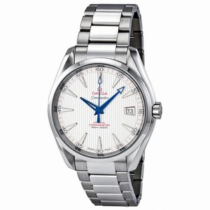 Omega Seamaster Aqua Terra Teak Opaline Silver Dial Steel Men's Watch 231.10.42.21.02.002