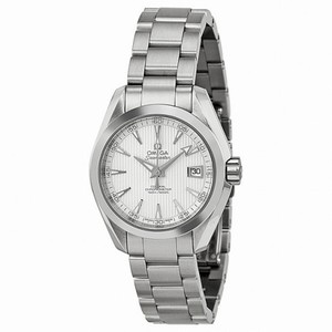 Omega Seamaster Aqua Terra Teak-opaline Silver Dial Steel Ladies Watch 231.10.30.20.02.001