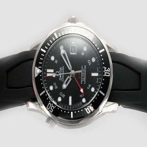 Omega Seamaster GMT Automatic 212.30.41.20.01.002 Black Dial 41mm Automatic Watch
