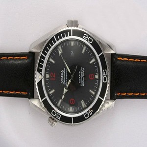 Omega Seamaster Planet Ocean 2901.51.82 Black Rubber Strap Black Dial Watch