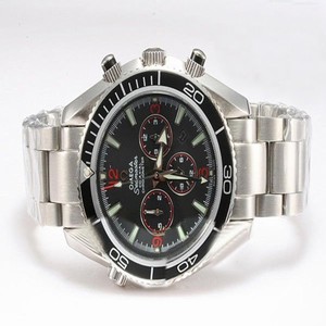 Omega Seamaster Planet Ocean Chrono 2210.51.00 Black Dial Round Automatic Watch