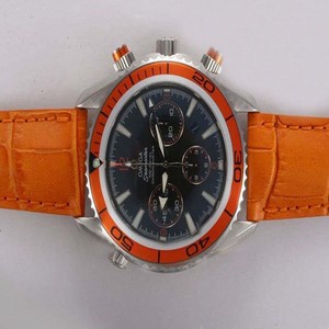 Omega Seamaster Planet Ocean Chrono 2918.50.38 Round Automatic Blue Dial Watch