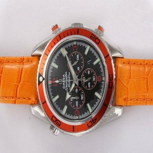 Omega Seamaster Planet Ocean Chrono 2918.50.83 45mm Midsize Watch