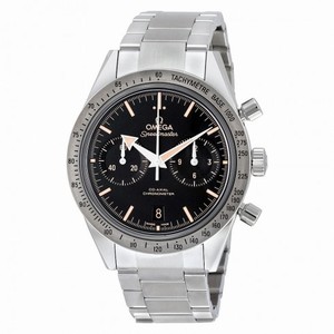Omega Speedmaster 57 Chronograph Automatic Black Dial Stainless Steel Men's Watch 33110425101002