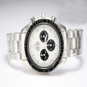Omega Speedmaster Broad Arrow 321.10.42.50.01.001 Stainless Steel Case Round White Dial Watch