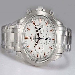 Omega Speedmaster Broad Arrow 321.10.42.50.02.001 Round Quartz Chronograph Midsize Watch