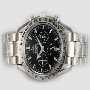 Omega Speedmaster Broad Arrow 3551.50.00 Round Black Dial Automatic Watch