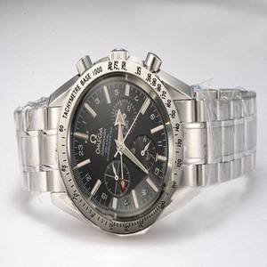 Omega Speedmaster Broad Arrow GMT 3581.30.00 Mens Round Automatic Watch