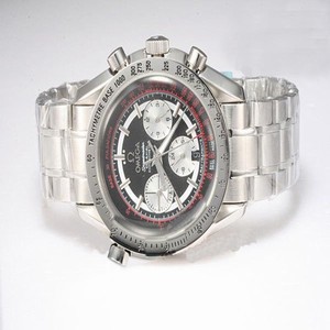 Omega Speedmaster Broad Arrow Rattrapante 3582.51.00 Midsize 42mm Silver Stainless Steel Strap Watch