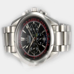 Omega Speedmaster Broad Arrow Rattrapante 3582.51.00 Stainless Steel Bezel Automatic Watch