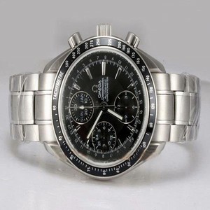 Omega Speedmaster Day-Date 3220.50.00 Automatic Black Dial Watch