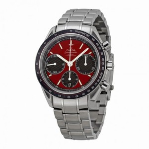 Omega Speedmaster Racing Automatic Chronograph Red Dial Stainless Steel Men's Watch 32630405011001