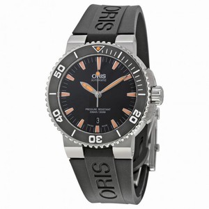 Oris Aquis Automatic Black Dial Stainless Steel Men's Watch 733-7653-4159RS
