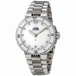 Oris Aquis Diamond Ladies Watch 733-7652-4191MB