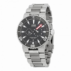 Oris Aquis Regulateur Der Meistertaucher Black Dial Titanium Men's Watch 01 749 7677 7154-Set