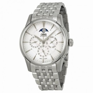 Oris Artelier Complication Silver Dial Stainless Steel Men's Watch 01 582 7689 4051-07 8 21 77