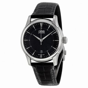 Oris Artelier Date Automatic Black Dial Stainless Steel Men's Watch 733-7670-4054LS