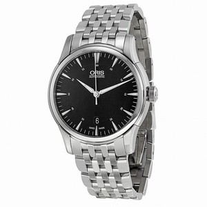 Oris Artelier Date Black Dial Stainless Steel Men's Watch 01 733 7670 4054-07 8 21 77