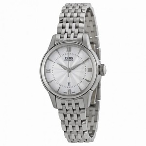 Oris Artelier Silver Dial Stainless Steel Ladies Watch 561-7687-4071MB