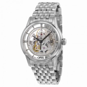 Oris Artelier Skeleton Dial Stainless Steel Men's Watch 01 734 7684 4051-07 8 21 77