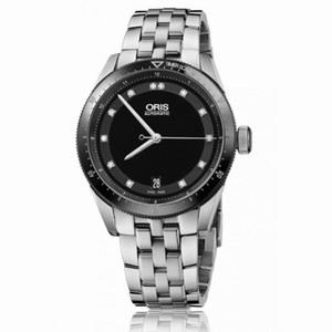 Oris Artix GT Date Diamond Black Dial Stainless Steel Unisex Watch 01 733 7671 4494-07 8 18 85