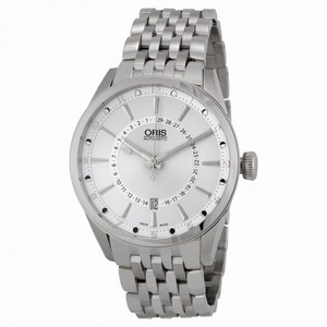 Oris Artix Pointer Moon Automatic Silver Dial Stainless Steel Men's Watch 761-7691-4051MB