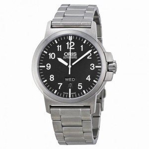 Oris BC3 Black Dial Stainless Steel Men's Watch 735-7641-4164MB