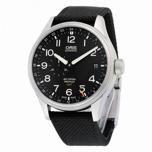 Oris Big Crown ProPilot GMT Black Dial Black Fabric Men's Watch 748-7710-4164BKFS