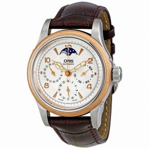 Oris Big Crown Silver Dial Moonphase Automatic Men's Watch 581-7566-4361LS