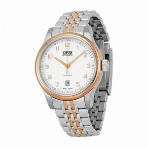Oris Classic Automatic Silver Dial Two-tone Men's Watch 01 733 7594 4391-07 8 20 63