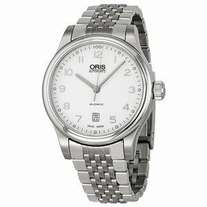 Oris Classic Date Automatic Silver Dial Steel Men's Watch 01 733 7594 4091 07 8 20 61