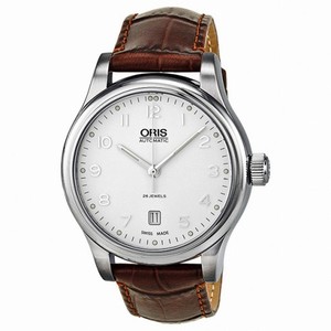 Oris Classic Date Automatic White Dial Stainless Steel Men's Watch 01 733 7594 4091 07 5 20 12