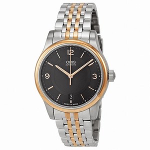 Oris Classic Date Black Dial Two-Tone Stainless Steel Men's Watch 01 733 7578 4334-07 8 18 63