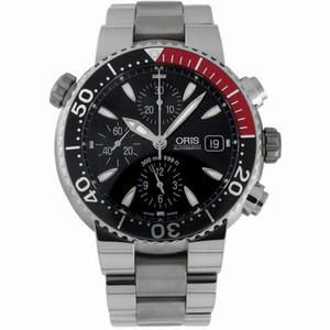 Oris Divers Titan Chronograph Men's Automatic Watch 674-7542-7154MB